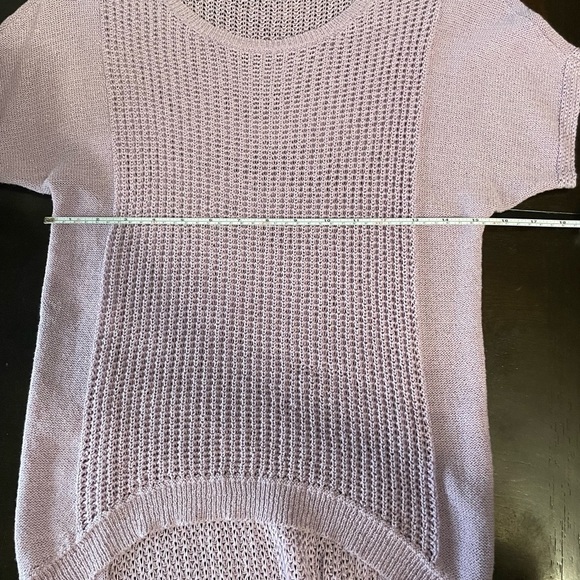 a.n.a Lavender Knit Top in size medium - Picture 10 of 11